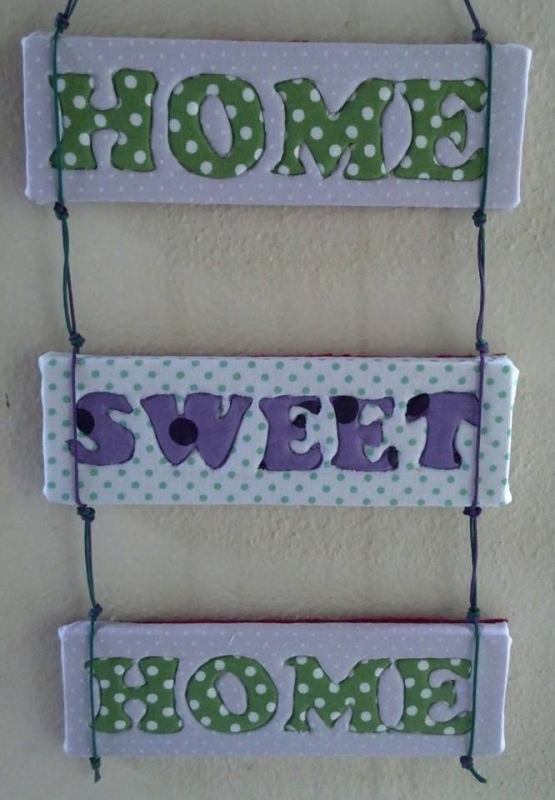 Placa Home Sweet Home