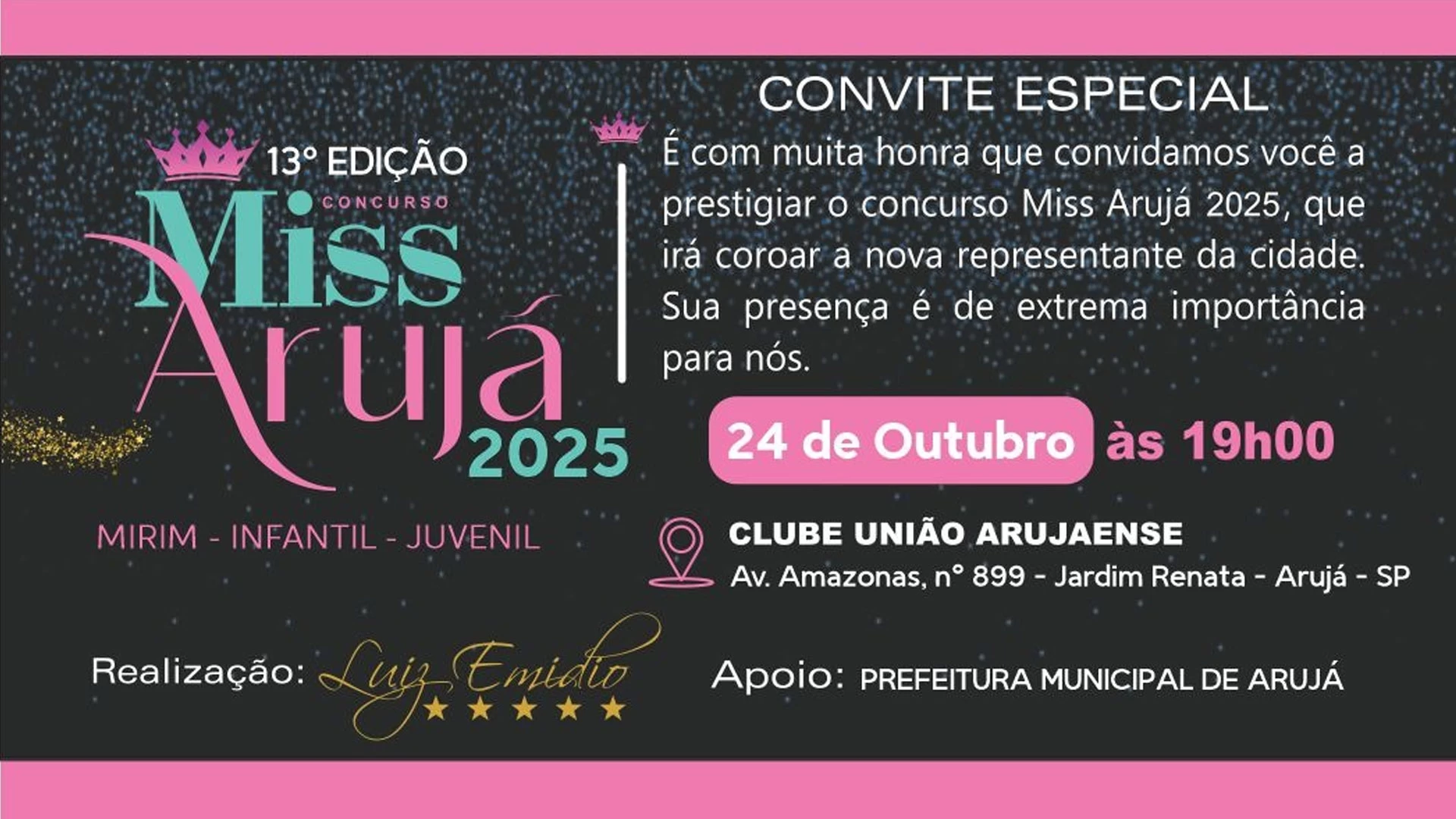 13ª Edição do Miss Arujá