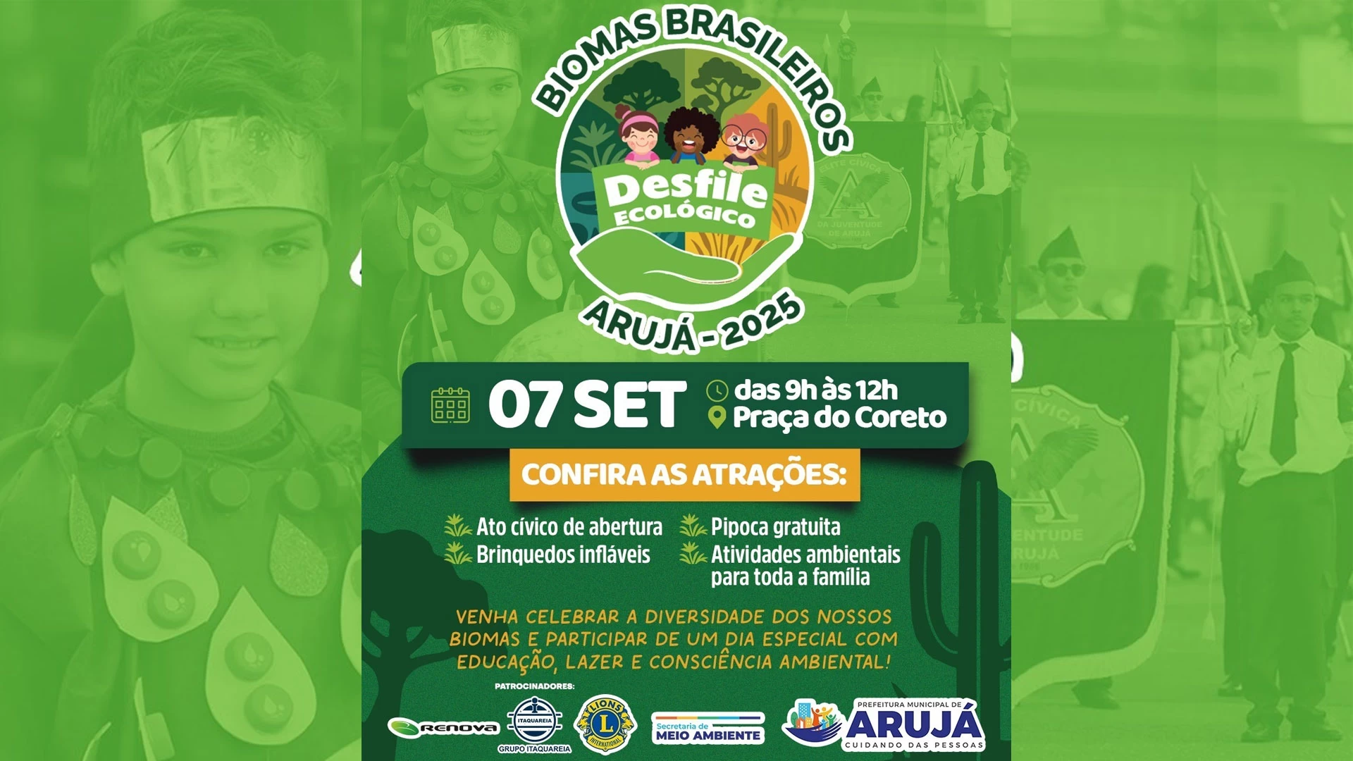 3ª edição do Desfile Ecológico