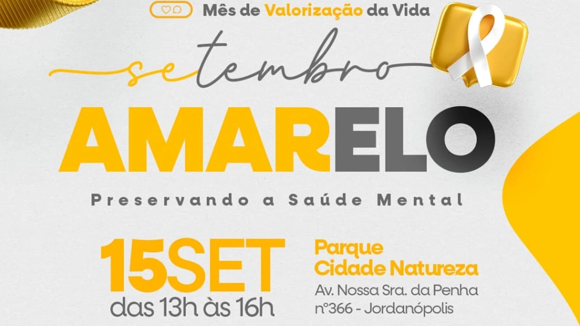 Ação do Setembro Amarelo