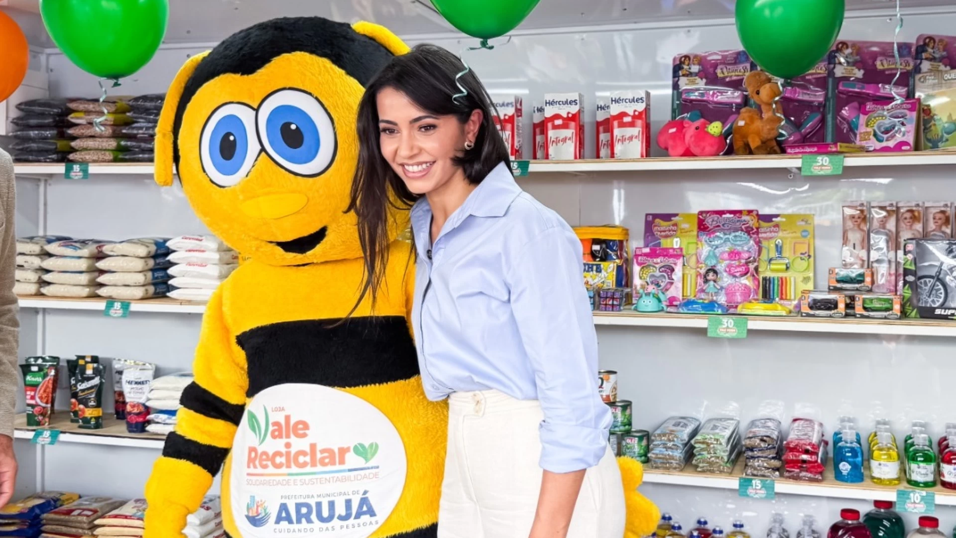 Aniversário da loja Vale Reciclar