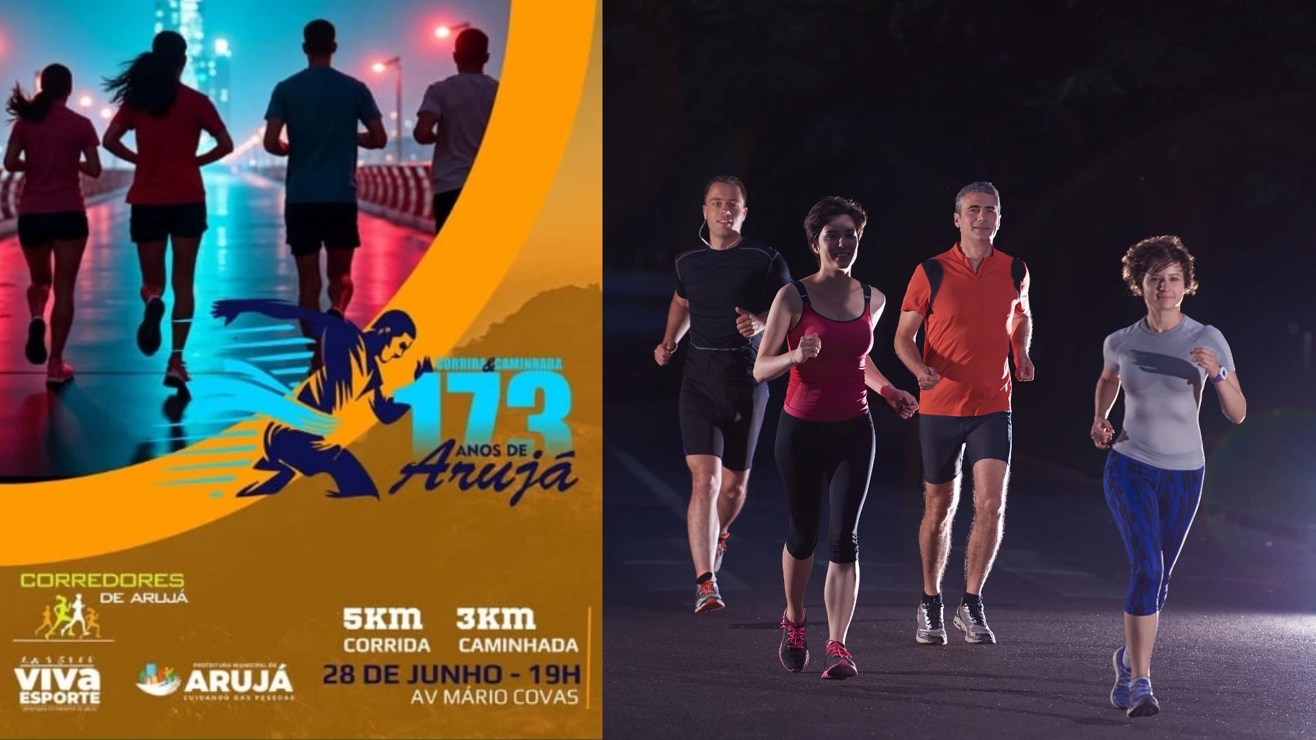 Corrida e Caminhada Aniversário de Arujá