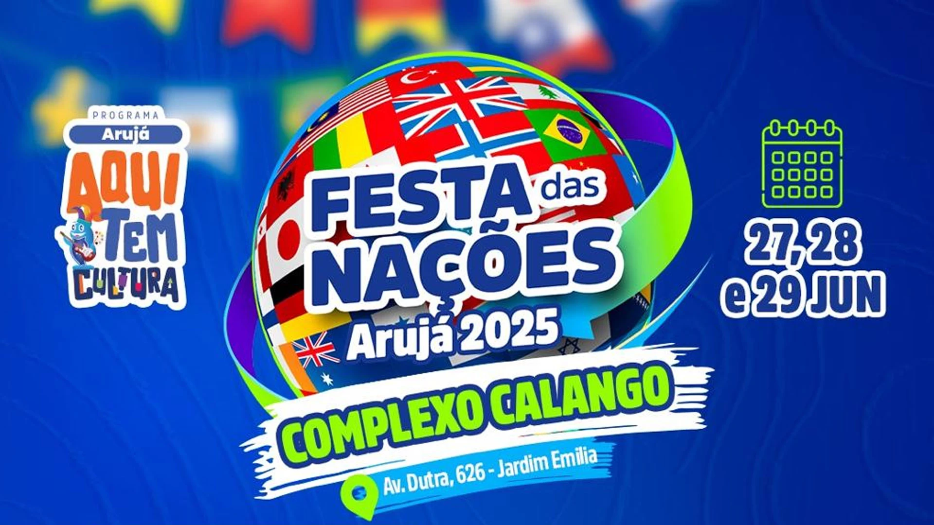 Festa das Nações no Jardim Emília