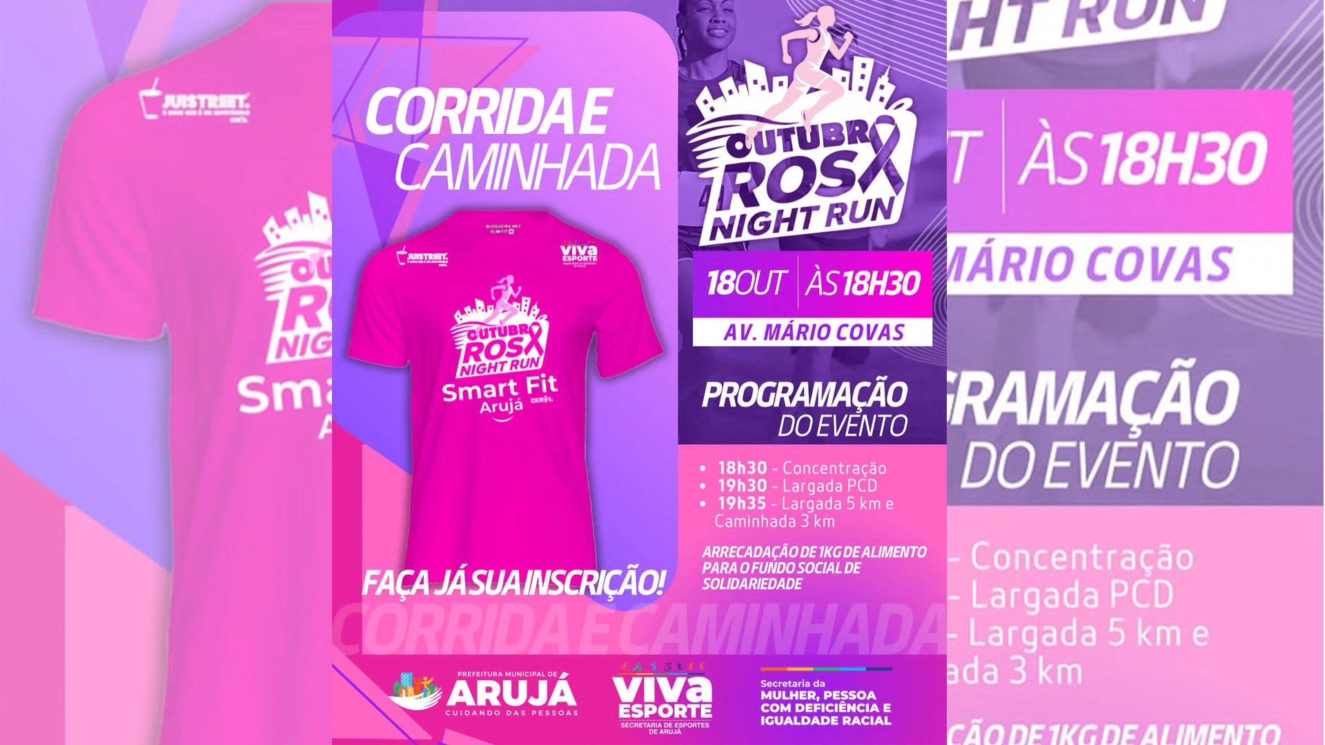 Night Run Outubro Rosa 