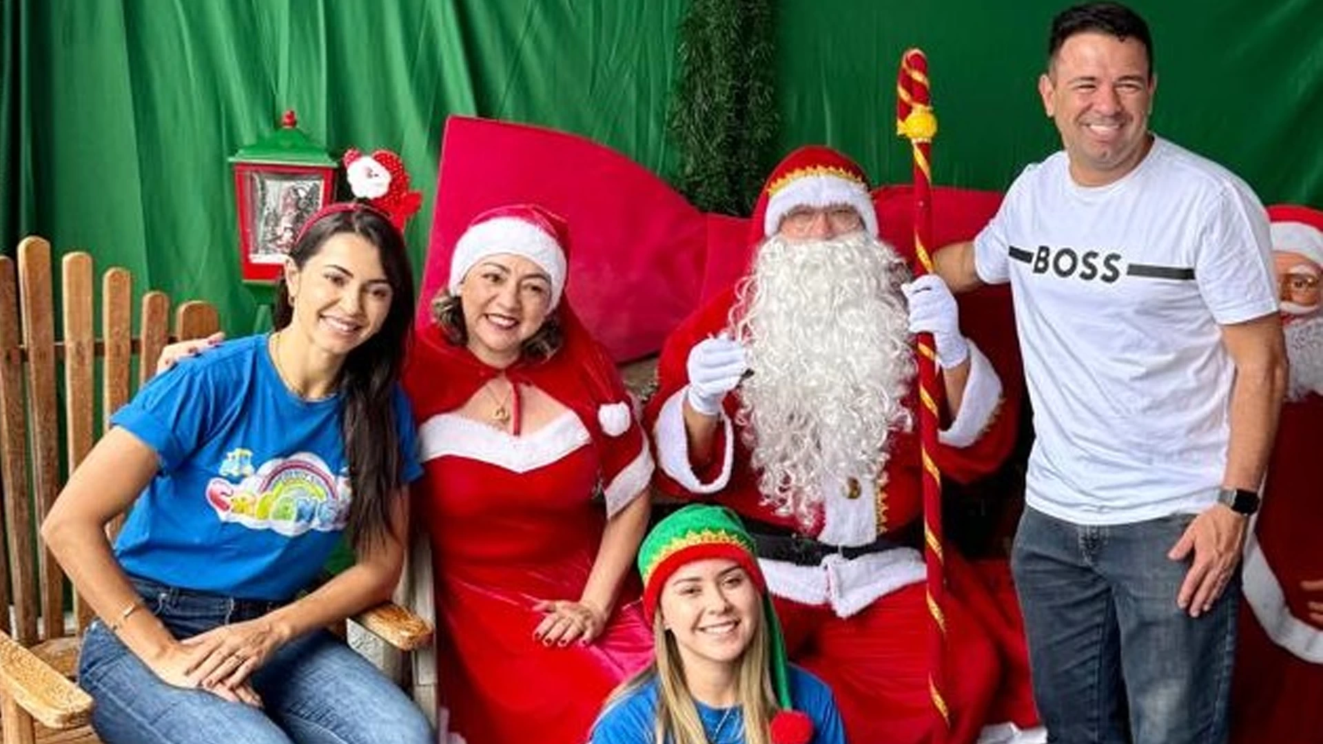Papai Noel nos Bairros