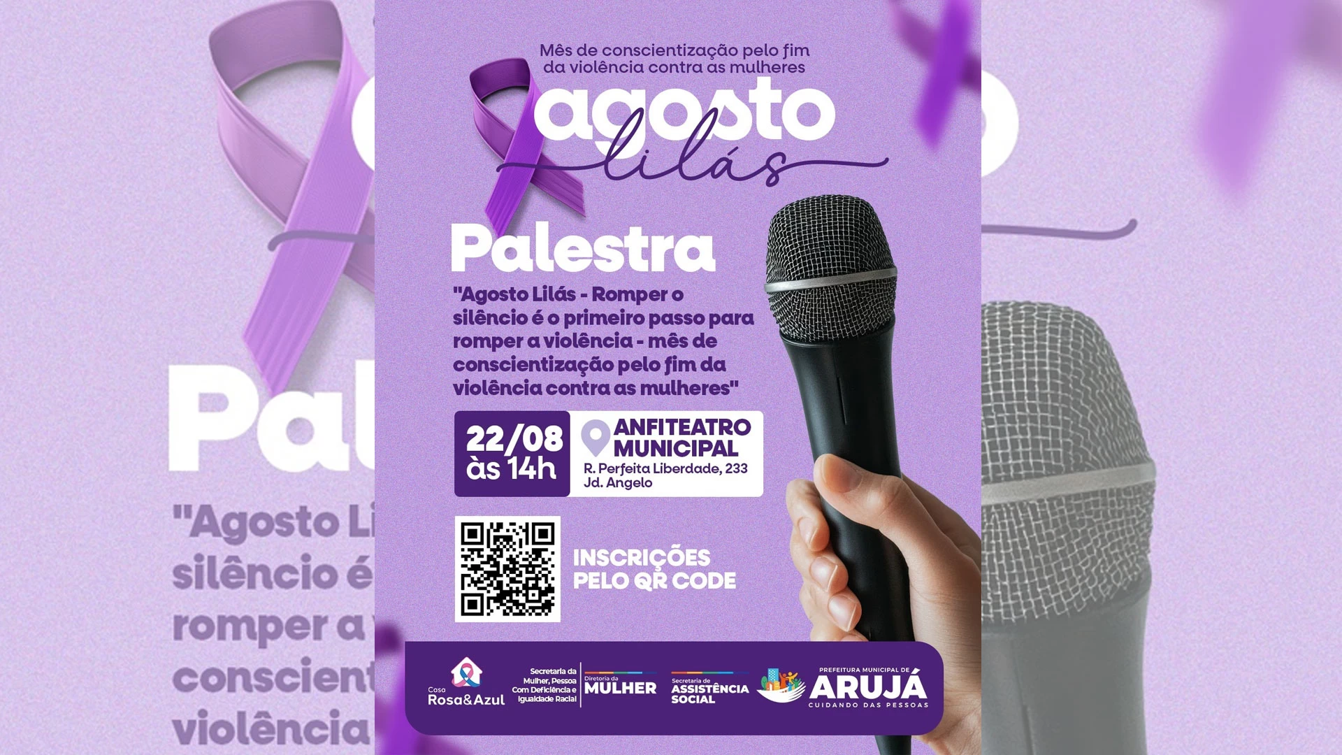 Romper o silêncio é o Primeiro Passo 