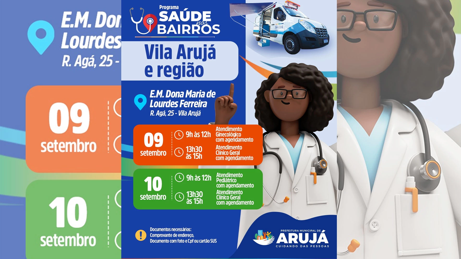 Saúde nos Bairros em Arujá