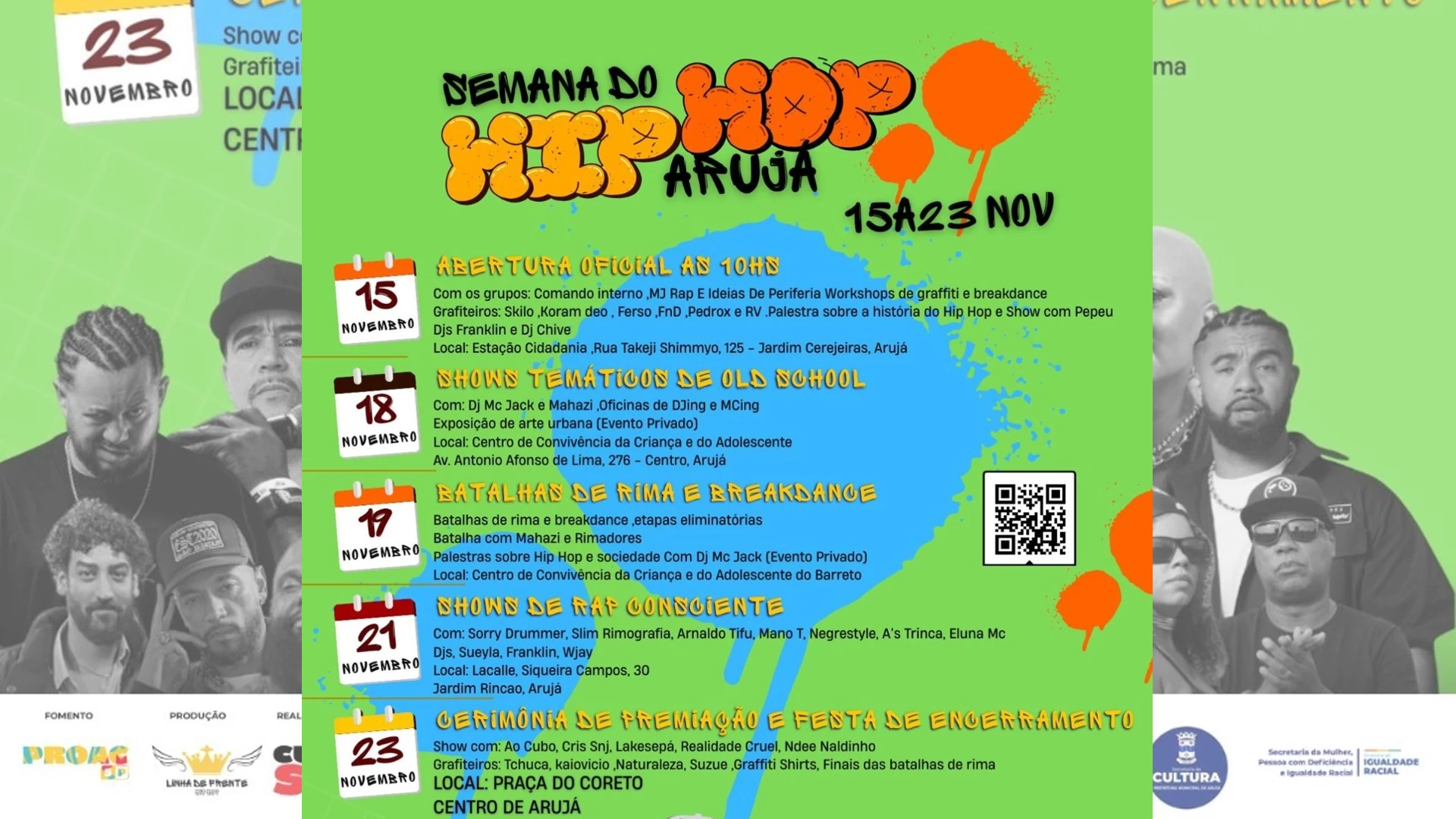 Shows de Rap Consciente